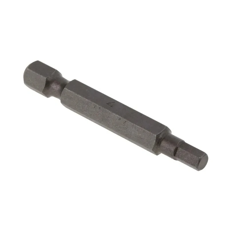 RS PRO Hex Screwdriver Bit 0.25 mm Drive Size Hex 4 Tip, 50 mm Overall Length 769-169