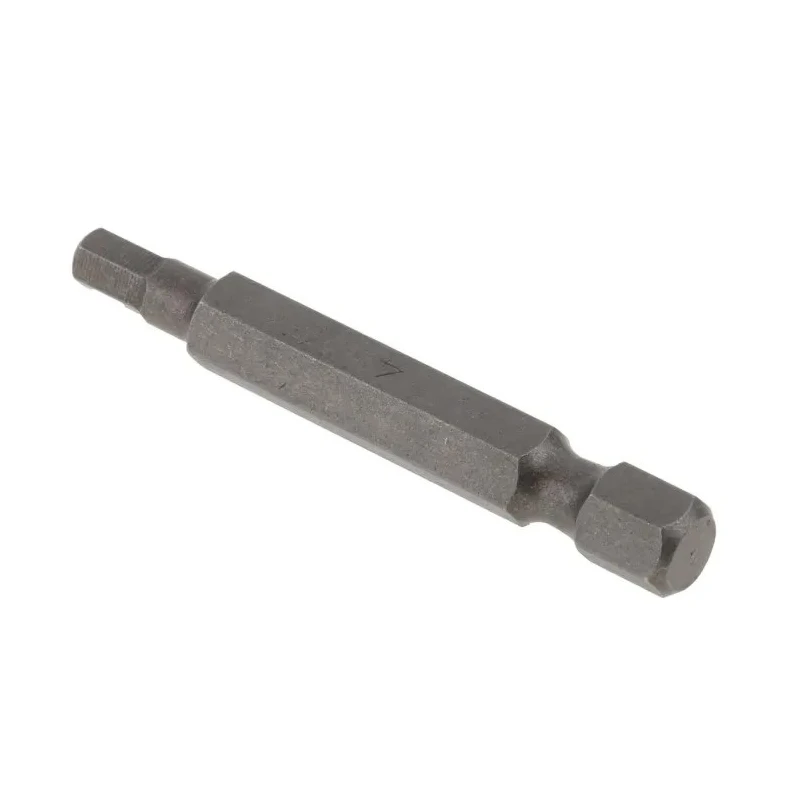 RS PRO Hex Screwdriver Bit 0.25 mm Drive Size Hex 4 Tip, 50 mm Overall Length 769-169