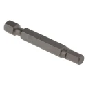 RS PRO Hex Screwdriver Bit 5 mm Size, 0.25 mm Drive Size, Chrome Molybdenum Steel, 50 mm Length 769-175
