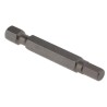 RS PRO Hex Screwdriver Bit 5 mm Size, 0.25 mm Drive Size, Chrome Molybdenum Steel, 50 mm Length 769-175