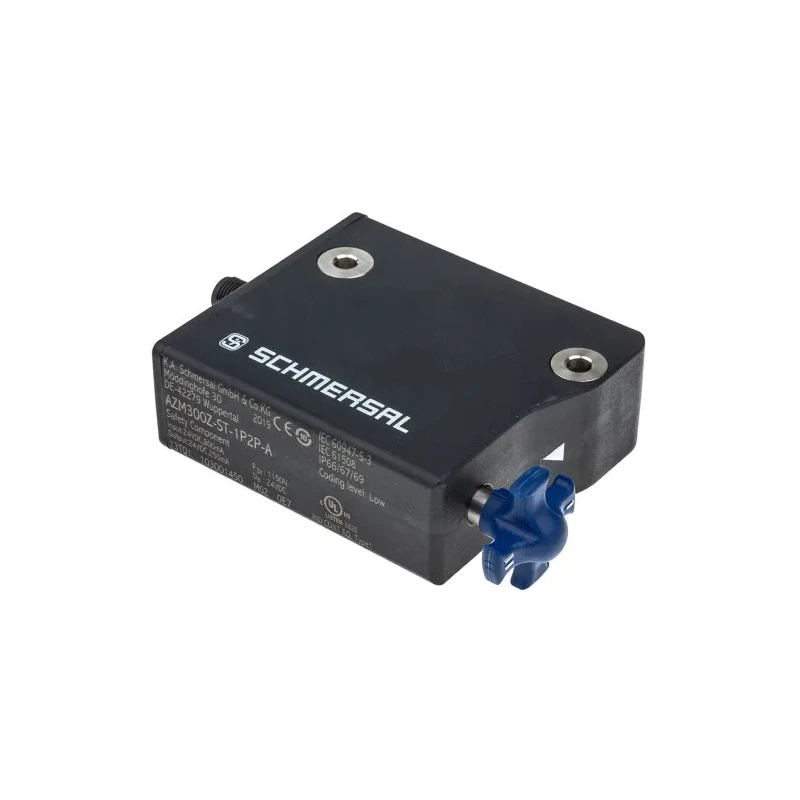 Schmersal AZM 300 Series Solenoid Interlock Switch Power to Lock 24V DC 100mA AZM300Z-ST-1P2P-A