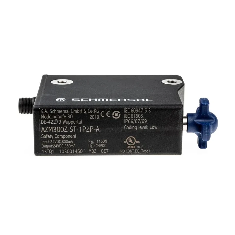 Schmersal AZM 300 Series Solenoid Interlock Switch Power to Lock 24V DC 100mA AZM300Z-ST-1P2P-A