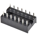 TE Connectivity 2.54 mm Pitch Straight 14 Way Through Hole Standard Pin Ladder DIL Socket 1A 1-2199298-3