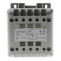 RS PRO 100 VA DIN Rail Transformer with 400 V AC Primary, 115 V AC, 12 V, 24 V Secondary Outputs, IP21 Protection 880-2510