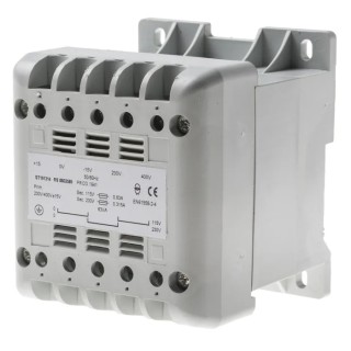 RS PRO 63 VA DIN Rail Transformer 400 V ac Primary, 12 V, 115 V ac, 24 V Secondary, 50-60 Hz, IP21 Rated 880-2589