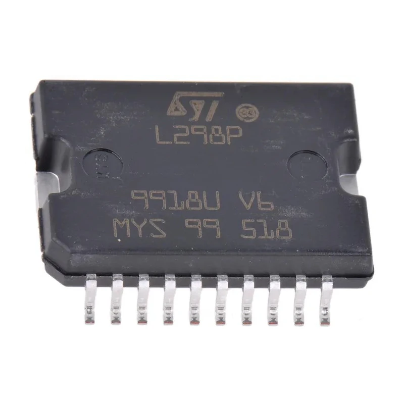 STMicroelectronics Brushed DC Motor Driver IC, Full Bridge, 46 V 4 A, 20-Pin PowerSO L298P013TR