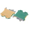 RS PRO 2-Way DIN Rail Earth Block, 0.2mm² to 2.5mm² Cable Size, 12AWG and 26AWG Wire, Screw Termination, Polyamide 878-7562