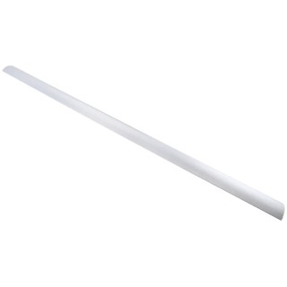 RS PRO Grey Aluminium Alloy Cable Trunking W50mm x D9.8 mm x L1 m Self-Extinguishing PVC Base W50mm
