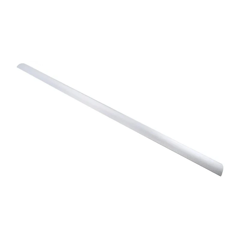 RS PRO Grey Aluminium Alloy Cable Trunking W50mm x D9.8 mm x L1 m Self-Extinguishing PVC Base W50mm