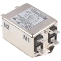 TE Connectivity Corcom AYO 3-Phase Flange RFI Filter 6A 250V AC 50Hz 60Hz 6609066-2