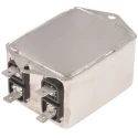 TE Connectivity Corcom AYO 3-Phase Flange RFI Filter 6A 250V AC 50Hz 60Hz 6609066-2