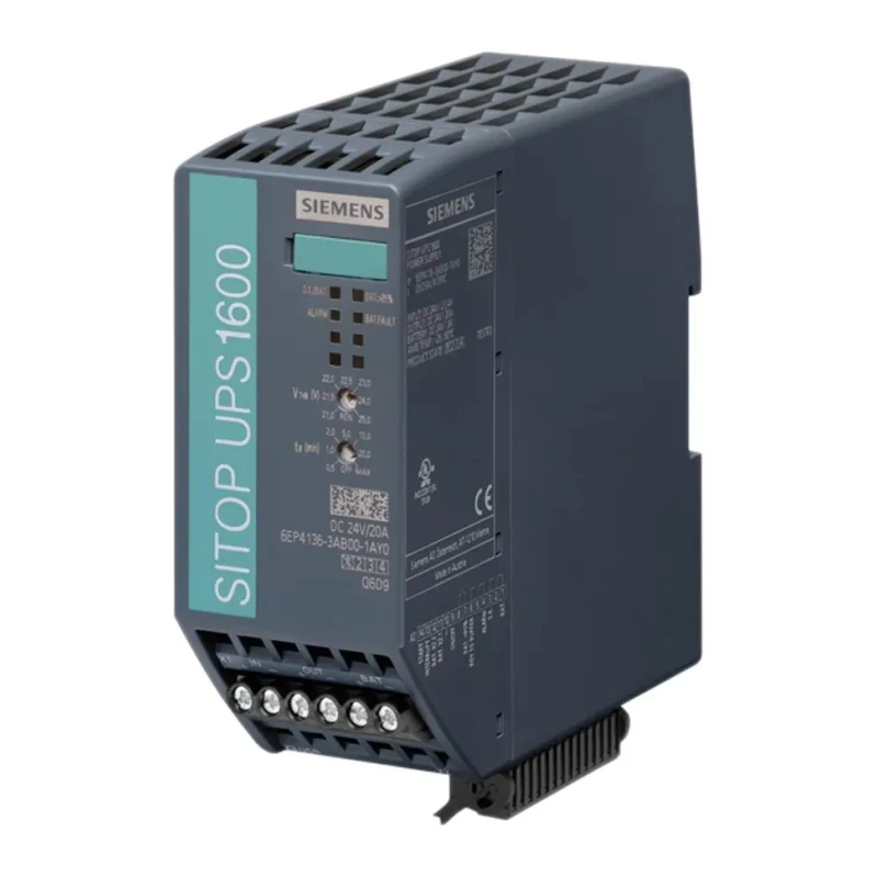 Siemens SITOP UPS1600 24V DC Input Uninterruptible Power Supply 480W DIN Rail UPS1600