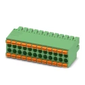 Phoenix Contact DFMC 1.5/12-ST-3.5 Series Pluggable Terminal Block, 24-Contact, 3.5 mm Pitch, 2 Row, 250V, 8A 1790205