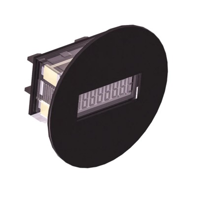 Trumeter Hour Meter 8 Digit LCD Display Flush Mount 300V AC 7mm Digit Height 3410-3000
