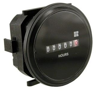 Trumeter 6 Digit Analogue Hour Meter Flush Mount 80V DC 3.6mm Digit Height 732-0003