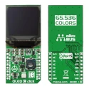 MikroElektronika OLED C Click 1.1 in OLED Display Add On Board with SEPS114A MIKROE-1585