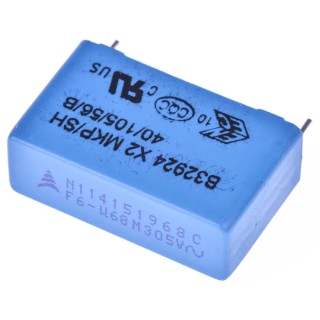 TDK Film Capacitor 680 nF 305V AC 630 V DC Through Hole 2 Pin B32924C3684M000