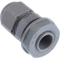 HellermannTyton NGM Series Grey Polyamide 66 Cable Gland M12 Thread 3 mm-6.5 mm IP68 NGM12-DGY