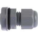 HellermannTyton NGM Series Grey Polyamide 66 Cable Gland M12 Thread 3 mm-6.5 mm IP68 NGM12-DGY