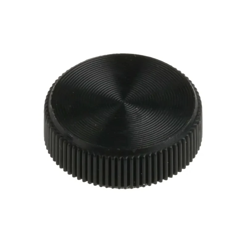 RS PRO Black Acetal Knurled Clamping Knob with Unthreaded Hole 13 mm Diameter 5 mm Thread Length 771-667