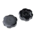 RS PRO Black Acetal Thermoplastic Multiple Lobes Clamping Knob, Unthreaded Hole 771-724