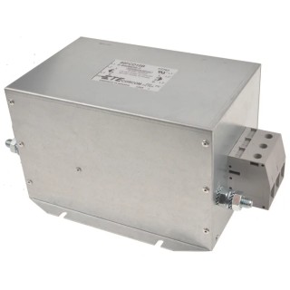 TE Connectivity Corcom FCD Series Flange Power Line Filter 3 Phase 80A 480V AC 50Hz/60Hz 6609070-7