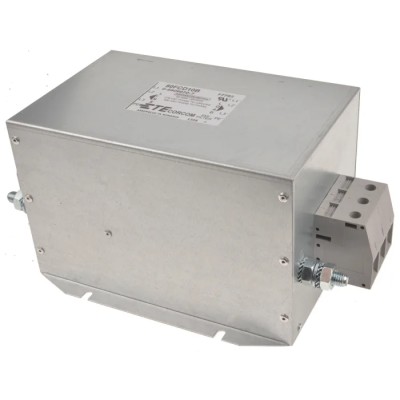 TE Connectivity Corcom FCD Series Flange Power Line Filter 3 Phase 80A 480V AC 50Hz/60Hz 6609070-7