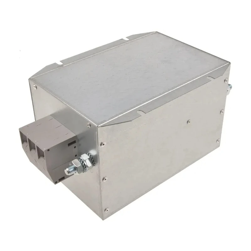 TE Connectivity Corcom FCD Series Flange Power Line Filter 3 Phase 80A 480V AC 50Hz/60Hz 6609070-7