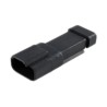 Deutsch Polyamide Female Automotive Connector Assembly 2 Contacts Straight DT04