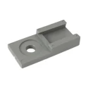 Deutsch DT Plastic Female 5 Way Grey Straight Mounting Clip for Automotive Connectors 1011-026-0205