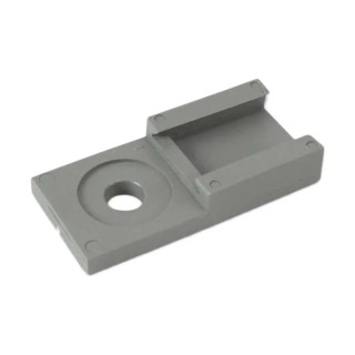 Deutsch DT Plastic Female 5 Way Grey Straight Mounting Clip for Automotive Connectors 1011-026-0205