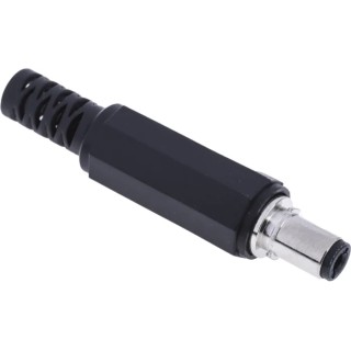 RS PRO Straight DC Jack 2A, 16V, Cable Length 34.5 mm, Nickel 884-0950