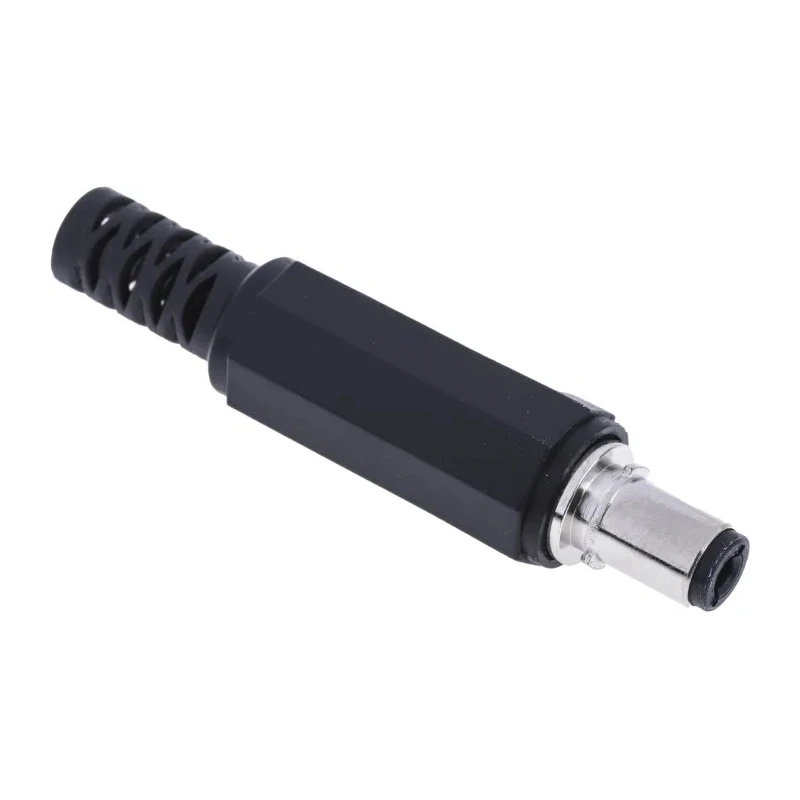 RS PRO Straight DC Jack 2A, 16V, Cable Length 34.5 mm, Nickel 884-0950
