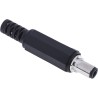 RS PRO Straight DC Jack 2A, 16V, Cable Length 34.5 mm, Nickel 884-0950