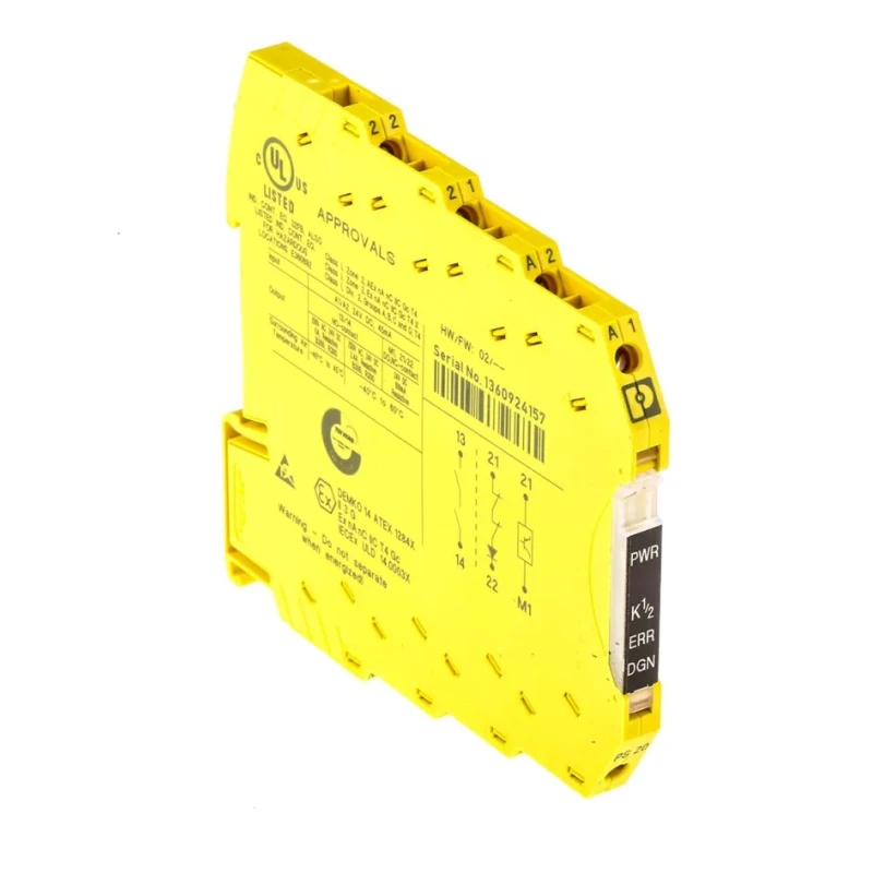 Phoenix Contact Safety Coupling Relay PSR-, 24V DC Coil Voltage, DIN Rail Mount, 6.8mm Width PS20-1NO-1NC-24DC-SC