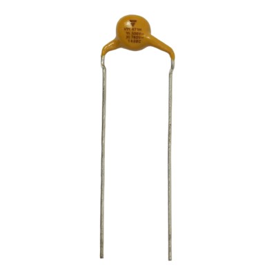 Vishay Single Layer Ceramic Capacitor 2.2 nF 500V ac, 760V ac ±20% Y5U Dielectric Through Hole Disc VY1222M43Y5UC63V0