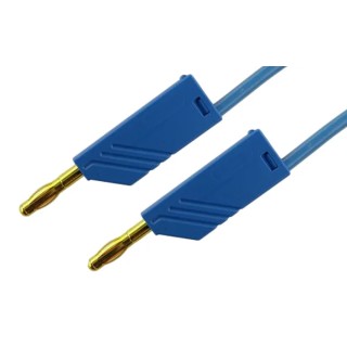Hirschmann Test & Measurement Connector Test Lead 32A, 30 V AC, 60 V DC, Blue, 2 m Lead Length 934066702