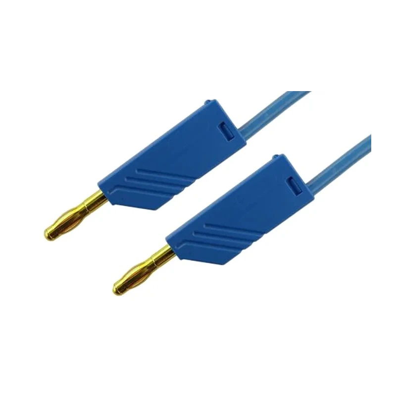 Hirschmann Test & Measurement Connector Test Lead 32A, 30 V AC, 60 V DC, Blue, 2 m Lead Length 934066702