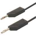Hirschmann Test & Measurement Connector Test Lead 16A 30 V AC 60 V DC Silicone Insulation 250mm Lead Length 934090100