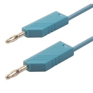 Hirschmann Test & Measurement Connector Test Lead 32A 30V AC, 60V DC, Blue, 1.5 m Lead Length 934507102