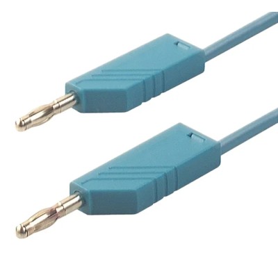 Hirschmann Test & Measurement Connector Test Lead 32A 30V AC, 60V DC, Blue, 1.5 m Lead Length 934507102