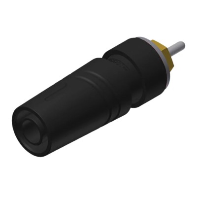 Hirschmann Test & Measurement Black Female Banana Socket 4 mm Connector Solder Termination 1000 V ac/dc 24A 972360700