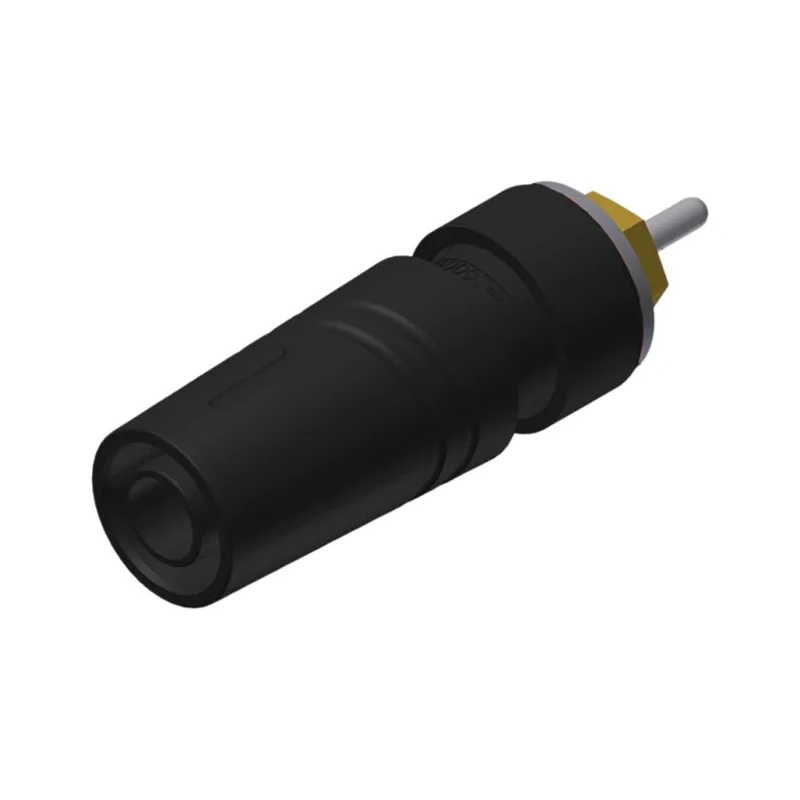 Hirschmann Test & Measurement Black Female Banana Socket 4 mm Connector Solder Termination 1000 V ac/dc 24A 972360700