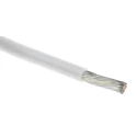 RS PRO White 3 mm² Hook Up Wire, 12 AWG, 37/0.32 mm Strands, 100 m Length, Ethylene Tetrafluoroethylene Jacket 885-0862