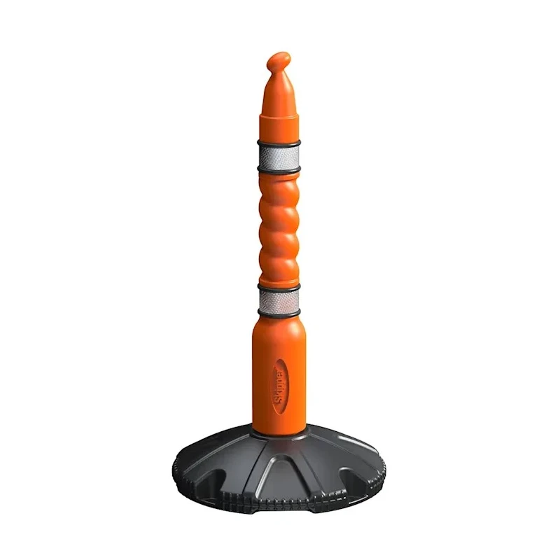 Skipper Red Safety Barrier Barrier Post 1.0008m Height Diameter 500.38mm Post01-R