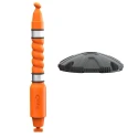 Skipper Red Safety Barrier Barrier Post 1.0008m Height Diameter 500.38mm Post01-R