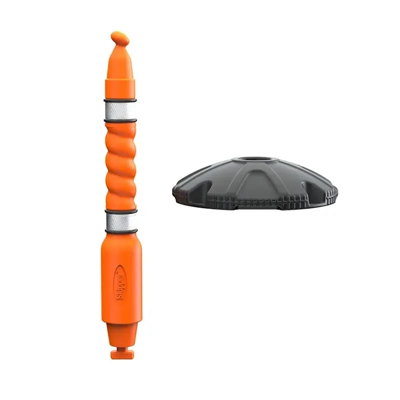 Skipper Red Safety Barrier Barrier Post 1.0008m Height Diameter 500.38mm Post01-R