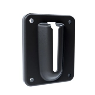 Skipper Black Safety Barrier Wall Receiver Clip 80mm Length W/Receiver01