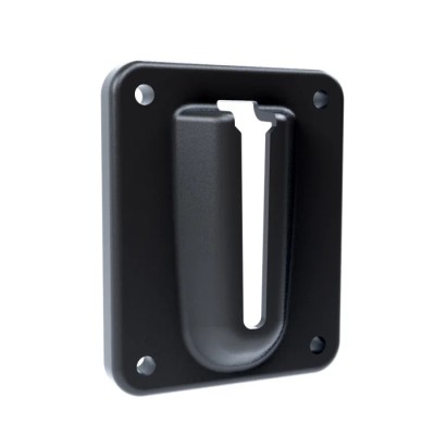 Skipper Black Safety Barrier Wall Receiver Clip 80mm Length W/Receiver01