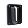 Skipper Black Safety Barrier Wall Receiver Clip 80mm Length W/Receiver01